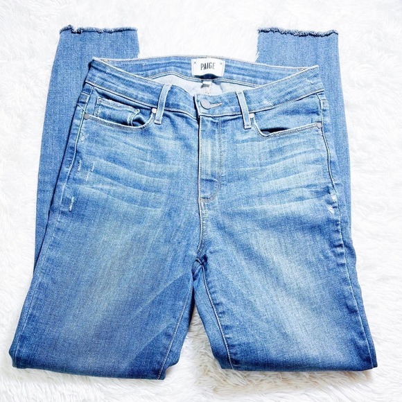 Paige Hoxton Ankle Denim Jeans Skinny Fit SZ27 - Picture 6 of 7
